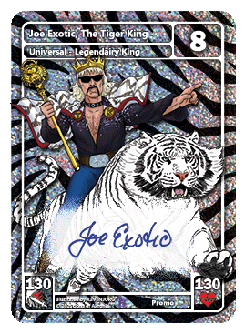 Tiger King Joe Exotic Collector Promo Pack - Preorder