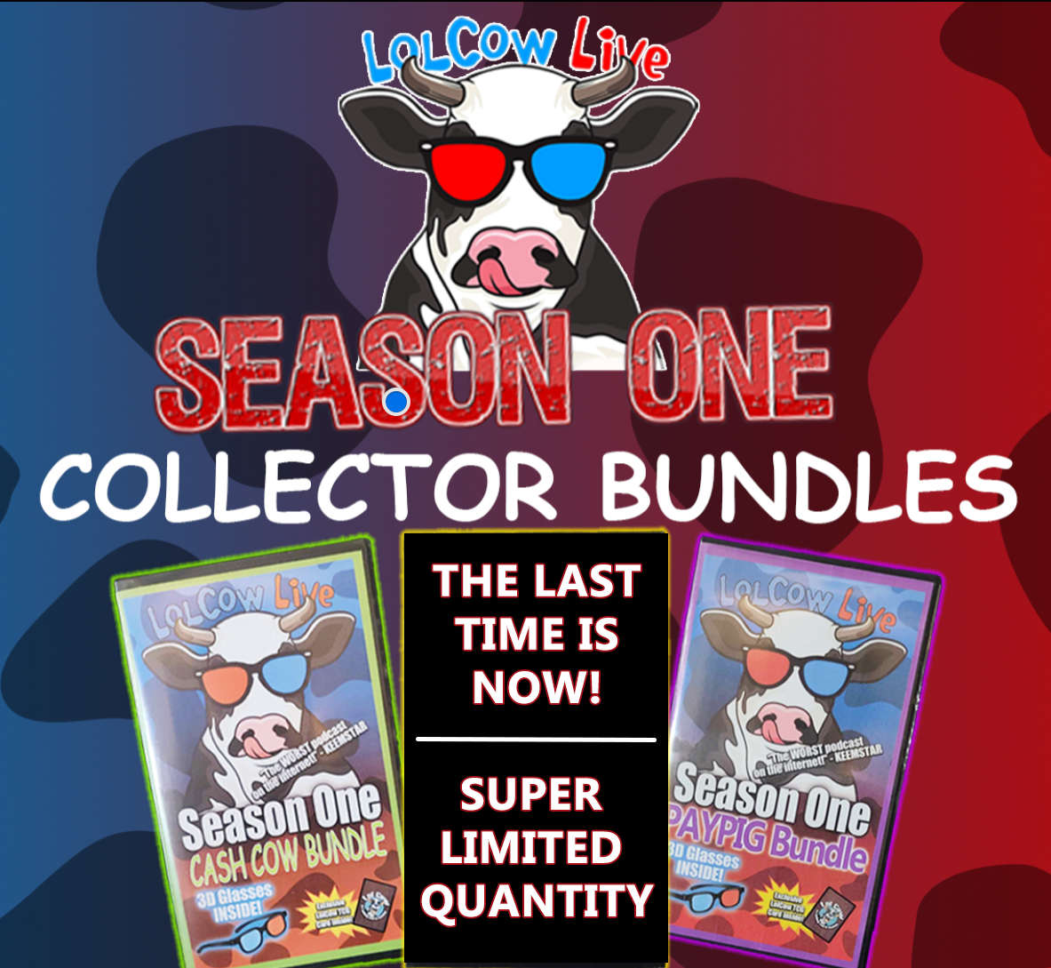 LolCow Live Season ONE collector bundles