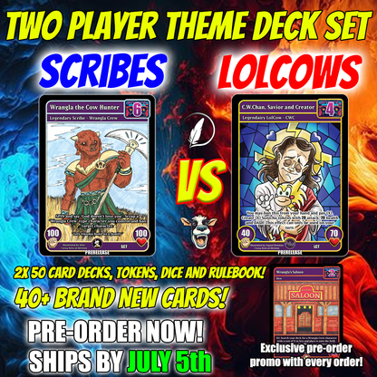 Prerelease Two Player Theme Deck Set = PREORDER - Ships by July 5th!
