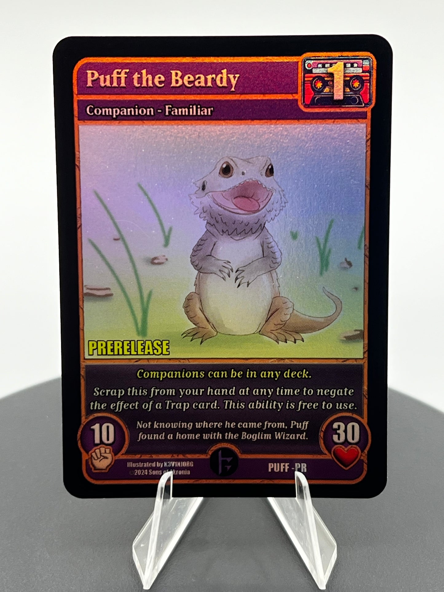 Puff the Beardy - FOIL Prerelease Promo Card