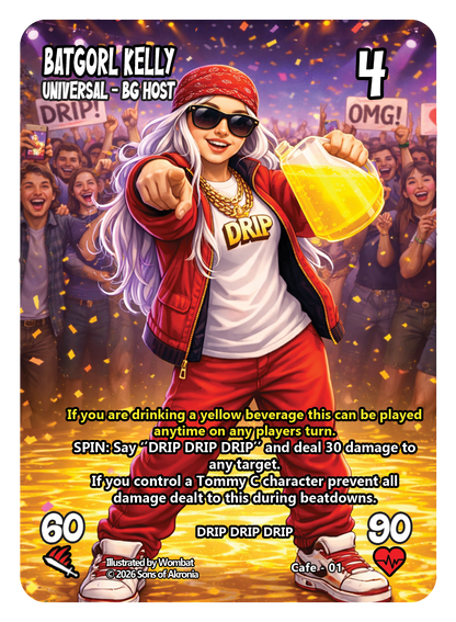 BatgoRl Kelly – 3-Card LImited Edition Promo Set (First 50 Signed!) - PREORDER