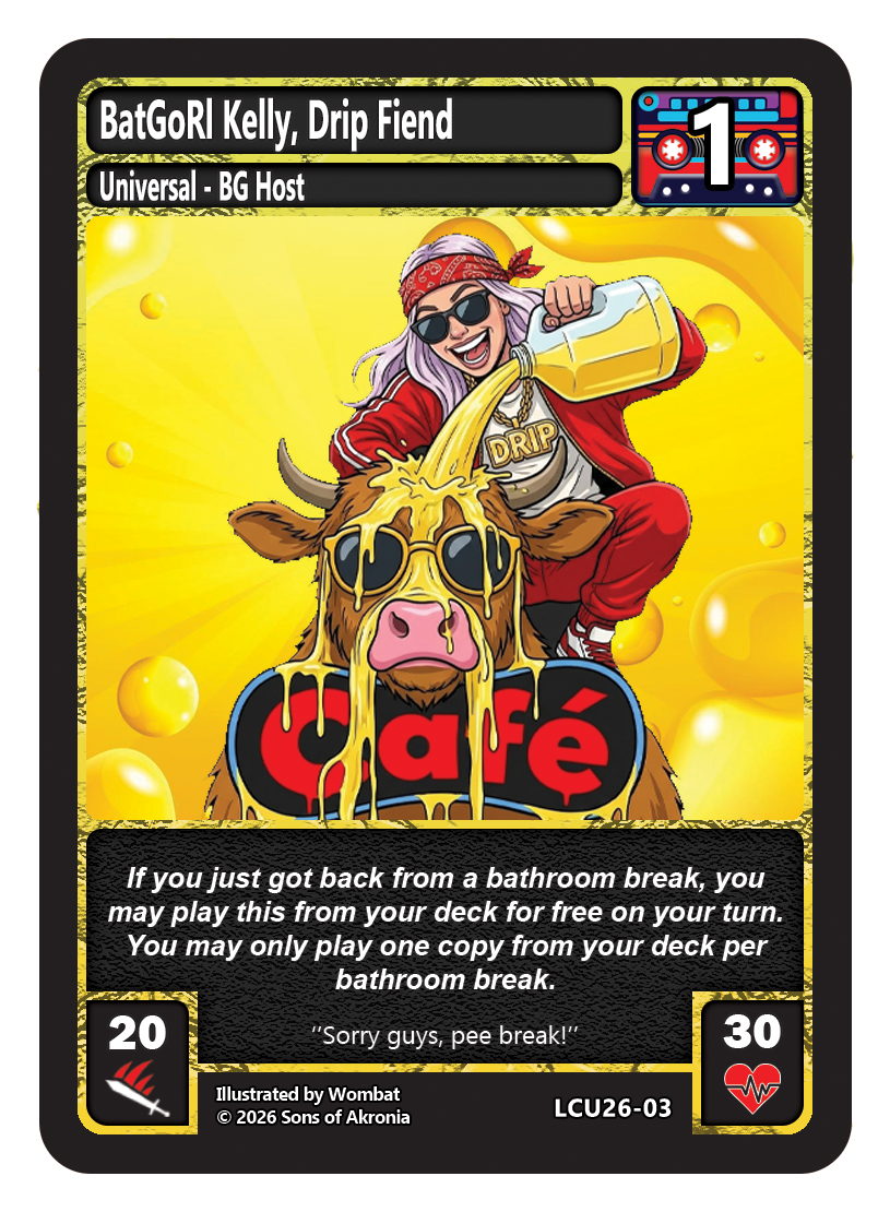 BatgoRl Kelly – 3-Card LImited Edition Promo Set (First 50 Signed!) - PREORDER