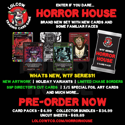 Horror House Booster Pack - WTF Series PREORDER