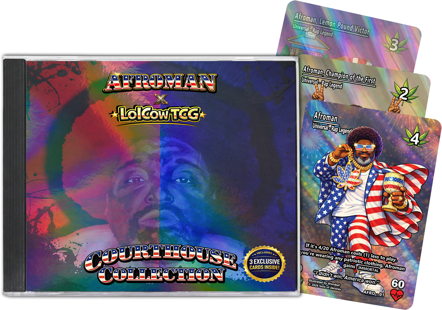 LolCow TCG x Afroman: Courthouse Collection