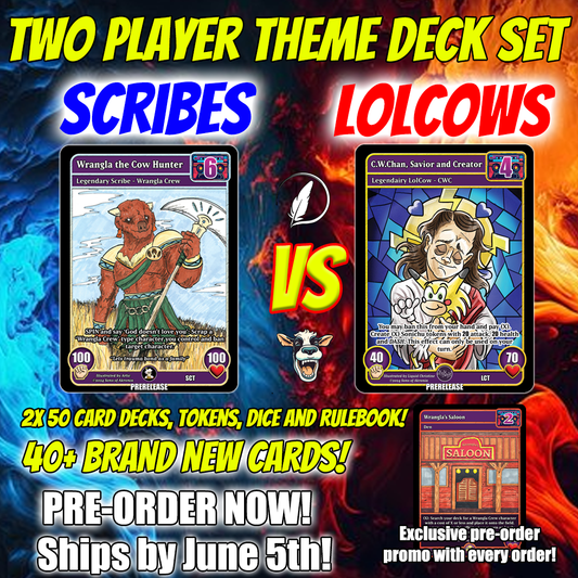 Prerelease Two Player Theme Deck Set = PREORDER - Ships by June 5th!